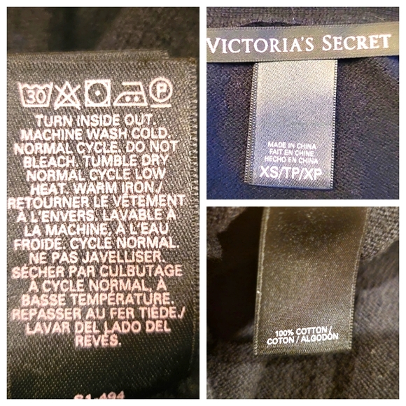 Victoria's Secret Black Lightweight V-Neck Cardigan Sweater, XS - Picture 16 of 16